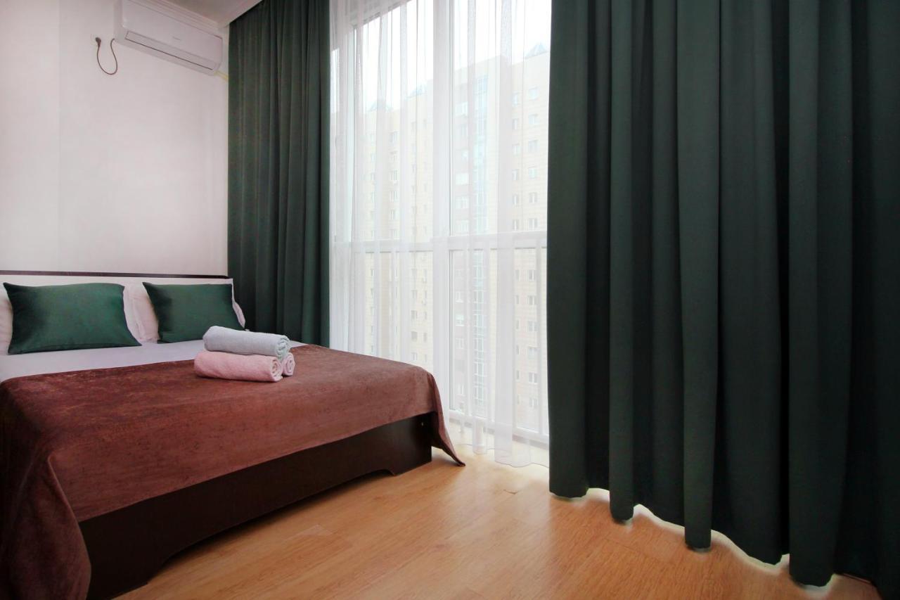Apartamento Уютные И Комфортные Квартиры В Жк Манхэттен Almatý Exterior foto